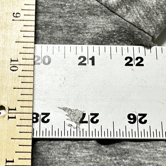 Nike Tee Shirt Men XL Gray Short Sleeve The Golden Standard Cotton Blend Active - Picture 7 of 7